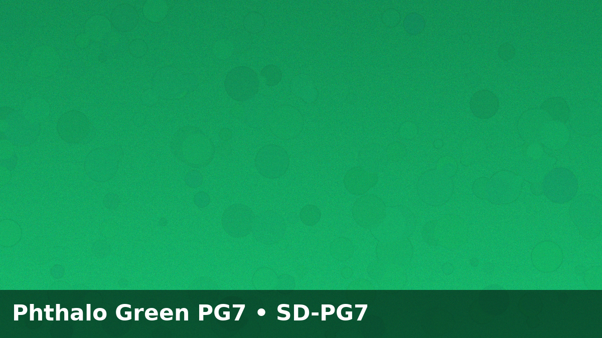 Phthalo Green PG7 swatch