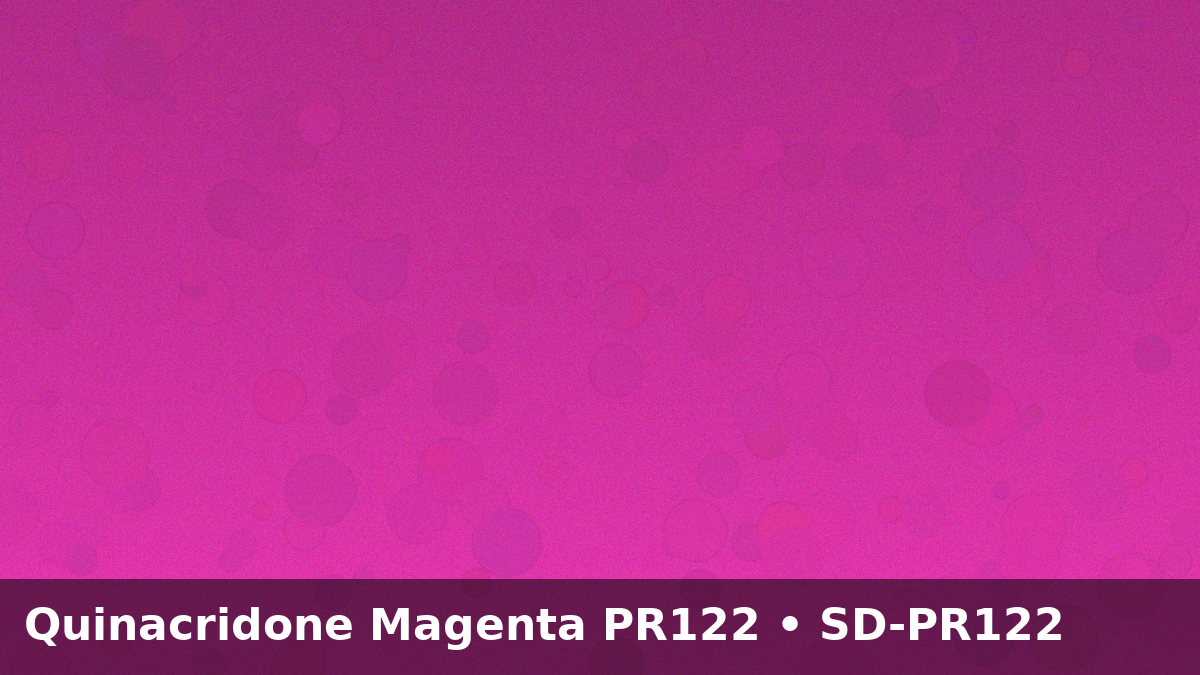 Quinacridone Magenta PR122 swatch
