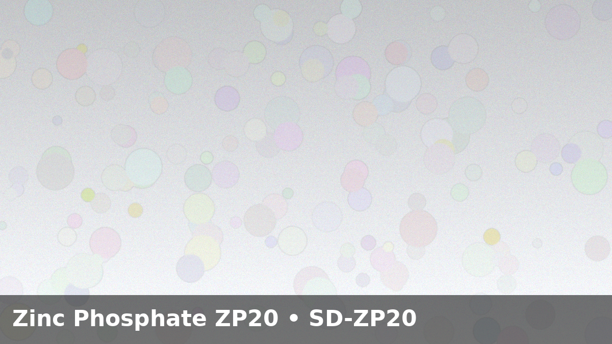 Zinc Phosphate ZP20 swatch