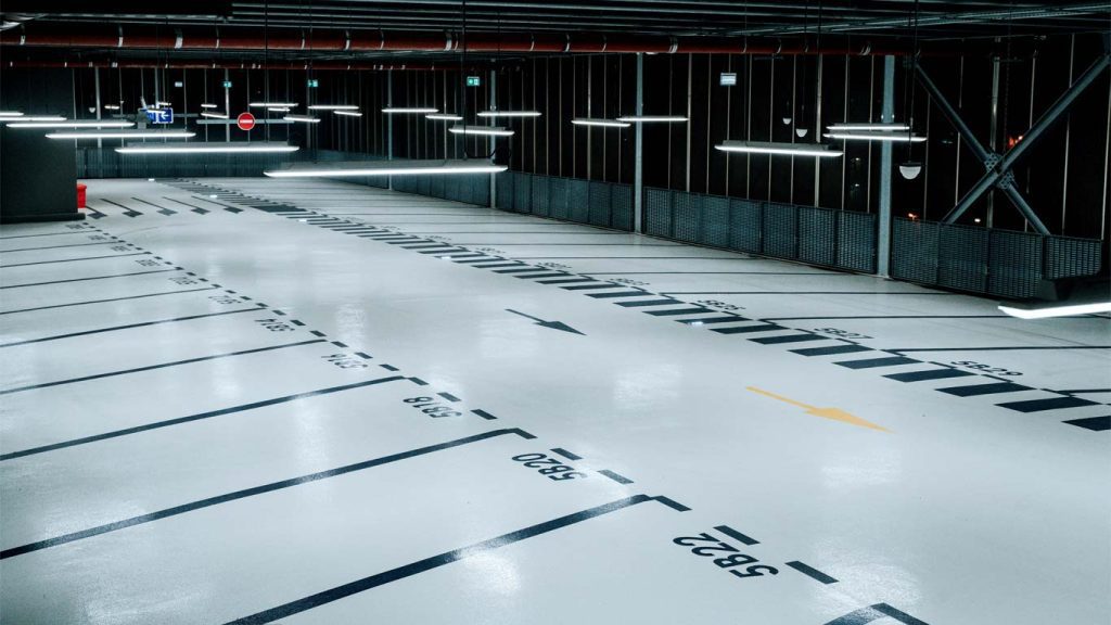 Basement epoxy flooring and waterproof floor coating for buildings in Saudi Arabia