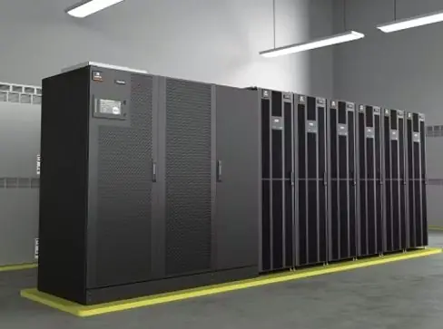 UPS units in a power room