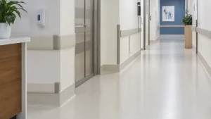 Hospital epoxy flooring for hygienic healthcare corridors in Saudi Arabia