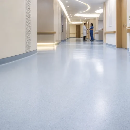 Pharma packaging and QC lab resin flooring in Saudi Arabia