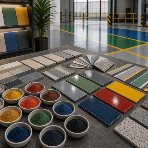 Pigments and color systems for epoxy and concrete floors in Saudi Arabia