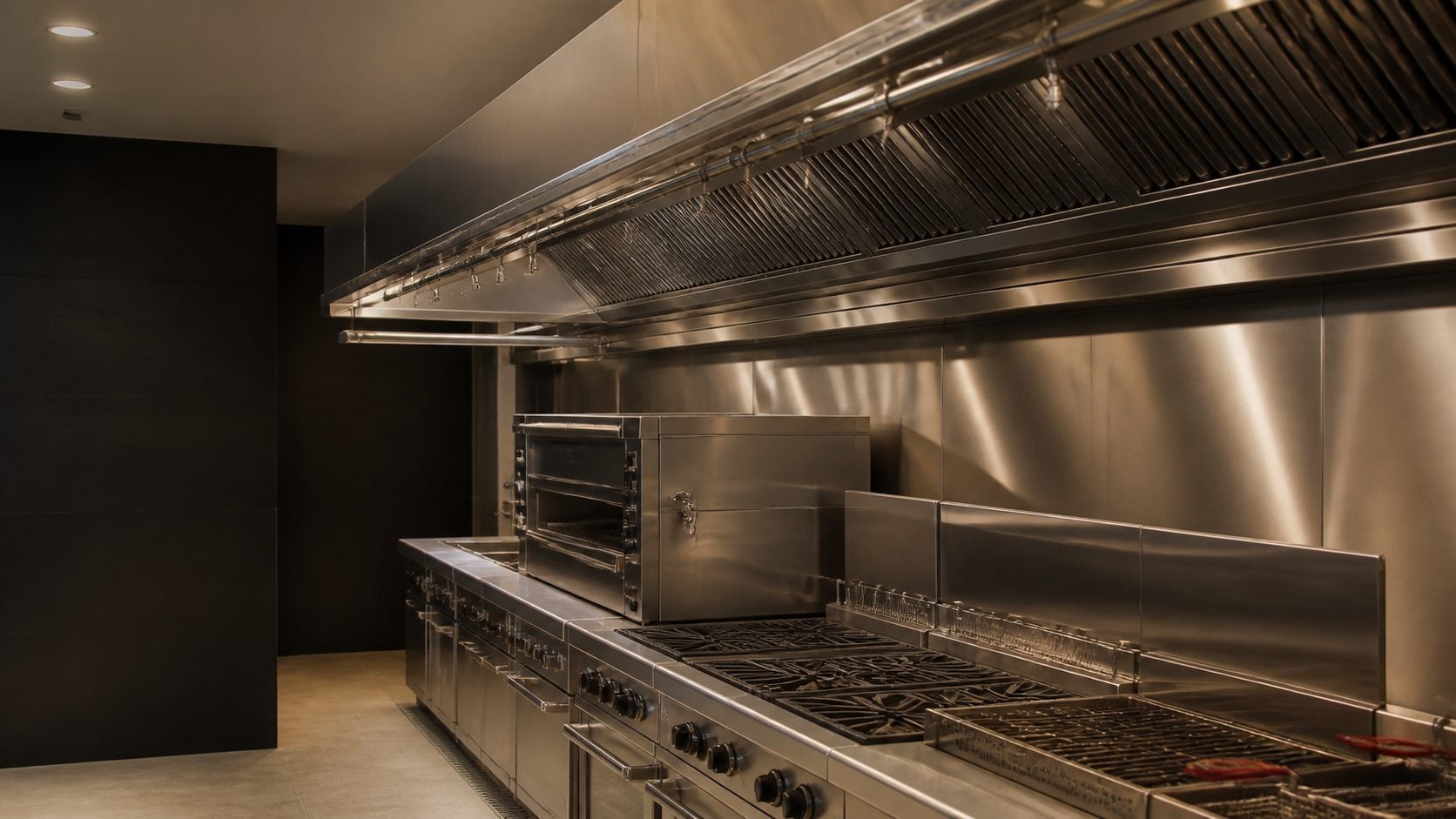 Commercial kitchen hood