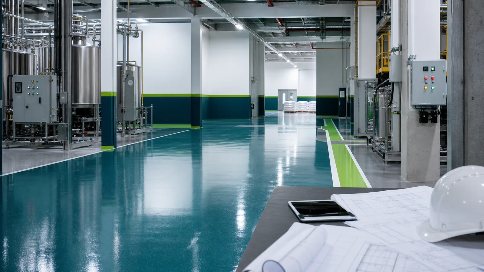 SolidDrops industrial flooring and waterproofing solutions in Saudi Arabia