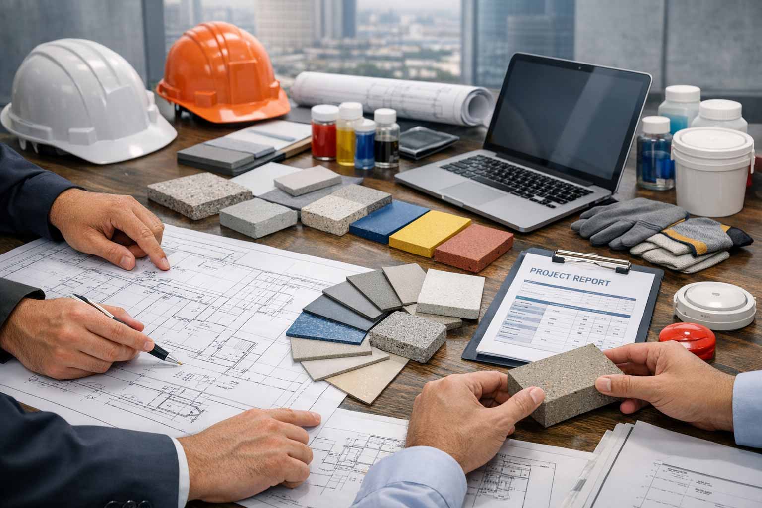 Materials handling and project procurement planning for a Saudi Arabia construction and supply project