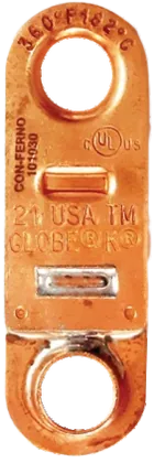 Synergy fusible link fixed-temperature detection element for kitchen hood fire suppression